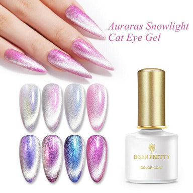 Aurora Snow Light Cat Eye Magnetic Gel Born Pretty - NSI Australia