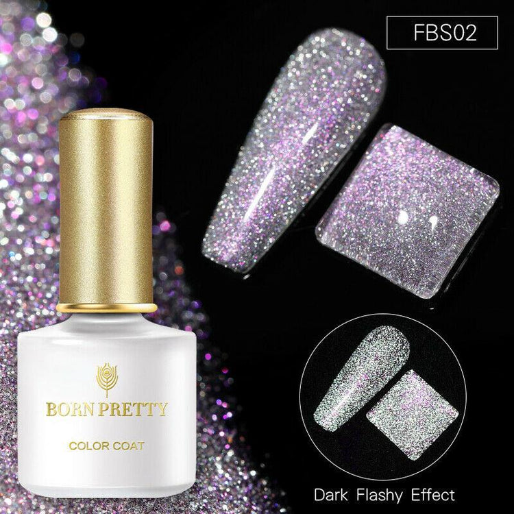 Auroras Reflective Glitter Gel Polish - NSI Australia