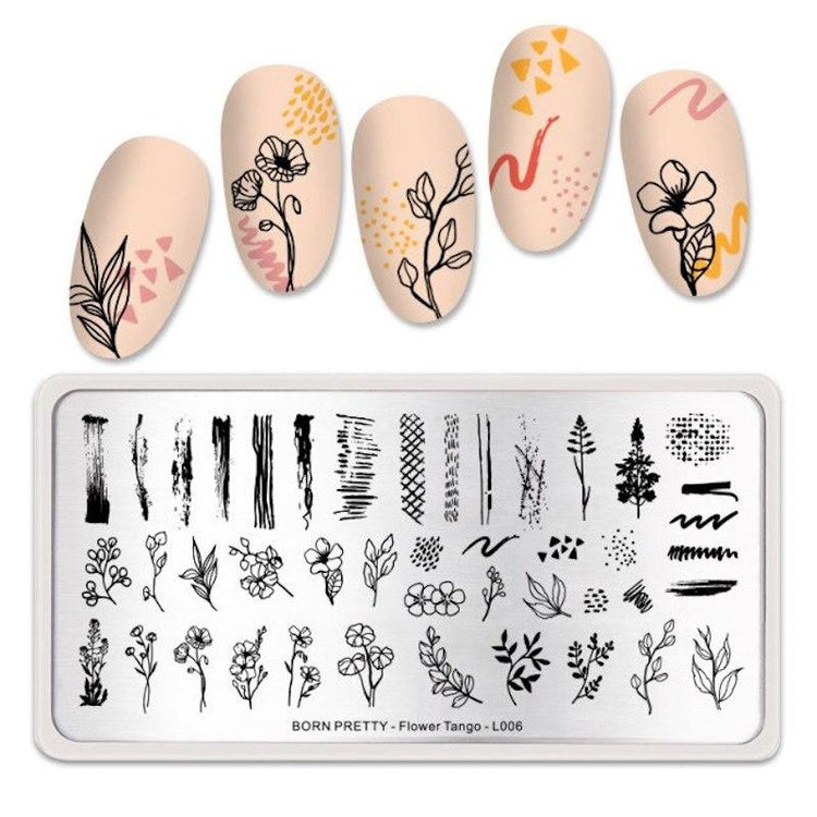 Nail Art Stamping Plates BORN PRETTY - NSI Australia