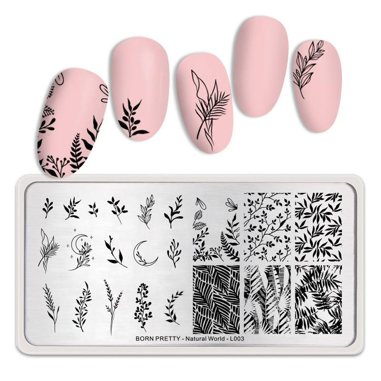 Nail Art Stamping Plates BORN PRETTY - NSI Australia