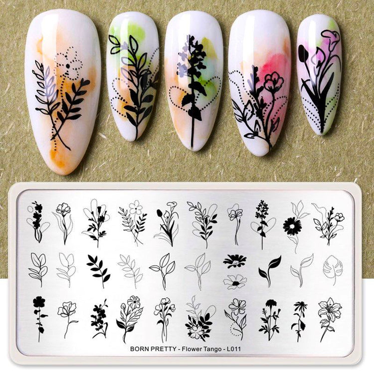 Nail Art Stamping Plates BORN PRETTY - NSI Australia