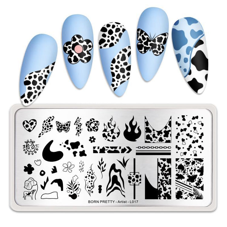 Nail Art Stamping Plates BORN PRETTY - NSI Australia