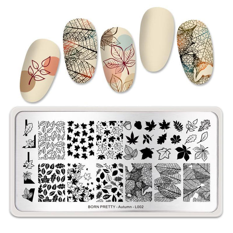 Nail Art Stamping Plates BORN PRETTY - NSI Australia