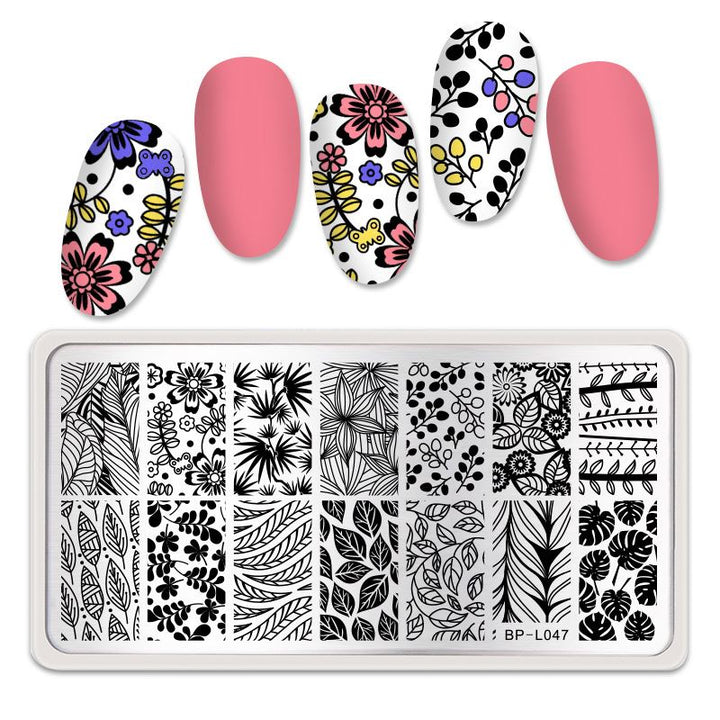 Nail Art Stamping Plates BORN PRETTY - NSI Australia