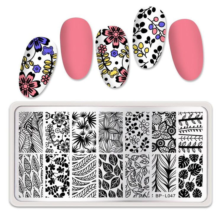 Nail Art Stamping Plates BORN PRETTY - NSI Australia