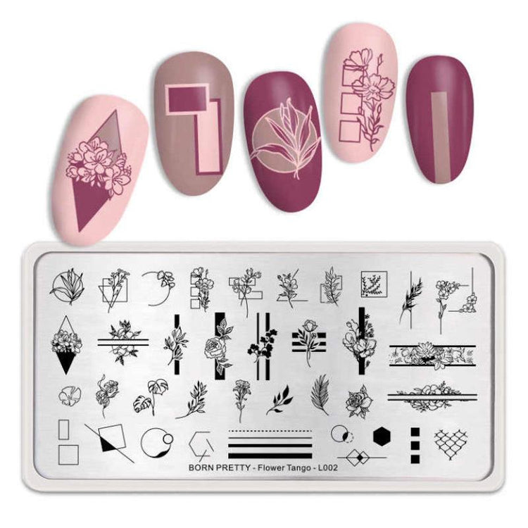 Nail Art Stamping Plates BORN PRETTY - NSI Australia