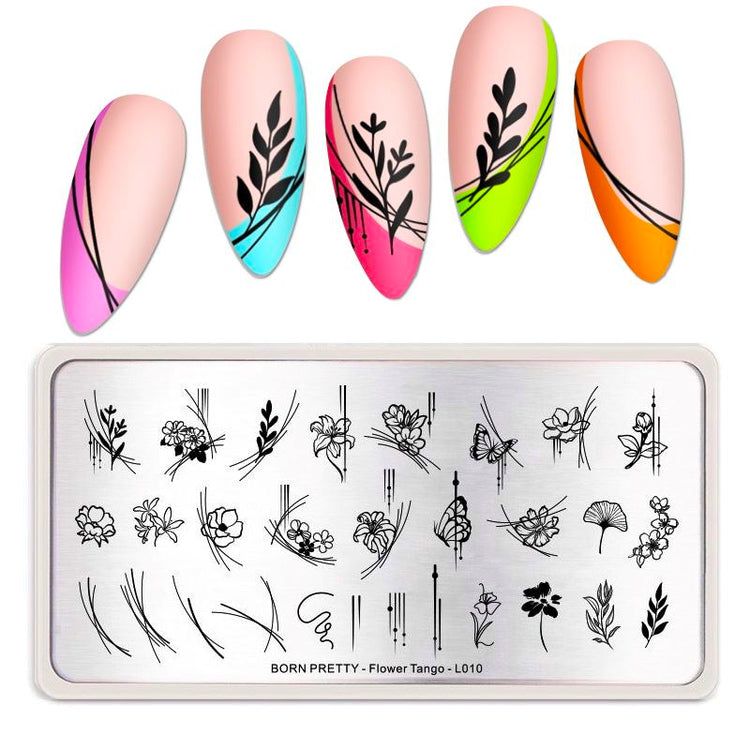 Nail Art Stamping Plates BORN PRETTY - NSI Australia