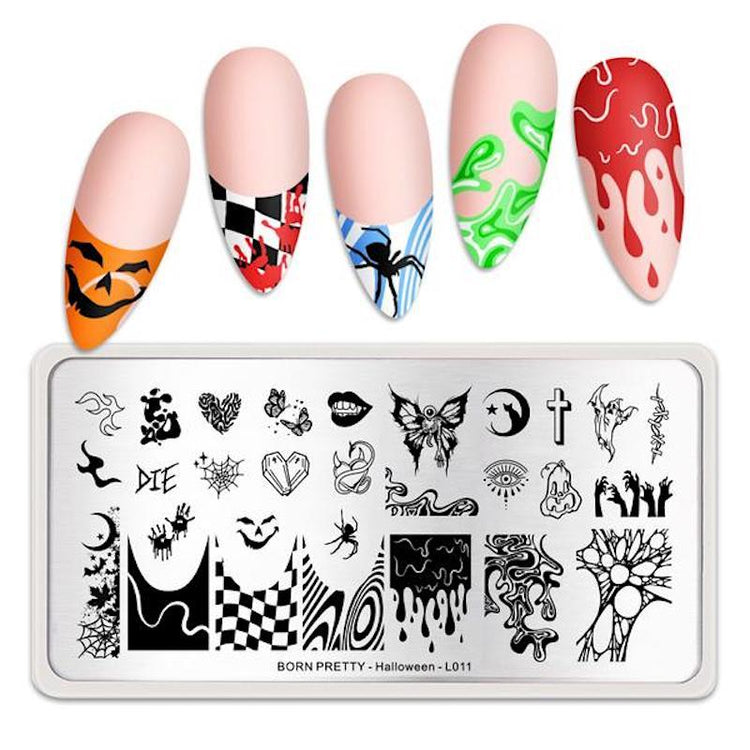 Nail Art Stamping Plates BORN PRETTY - NSI Australia