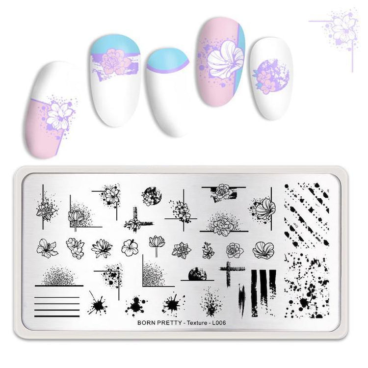 Nail Art Stamping Plates BORN PRETTY - NSI Australia