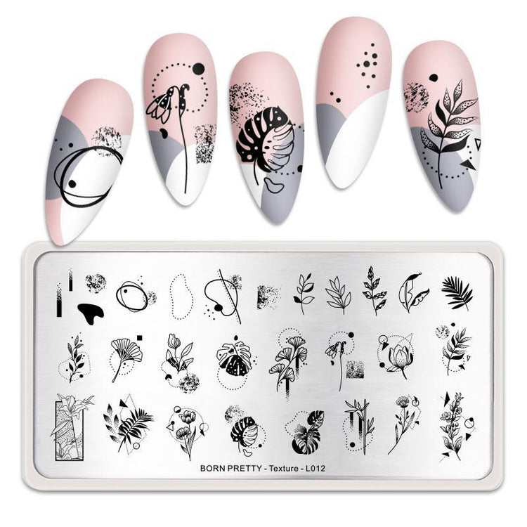 Nail Art Stamping Plates BORN PRETTY - NSI Australia