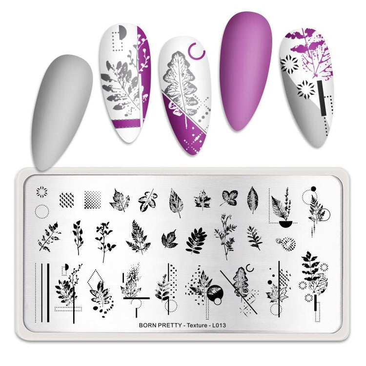 Nail Art Stamping Plates BORN PRETTY - NSI Australia