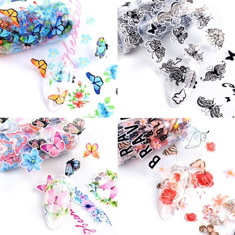 BOX Transfer Foils - Butterfly Love Paris ~ 10 ROLLS - NSI Australia