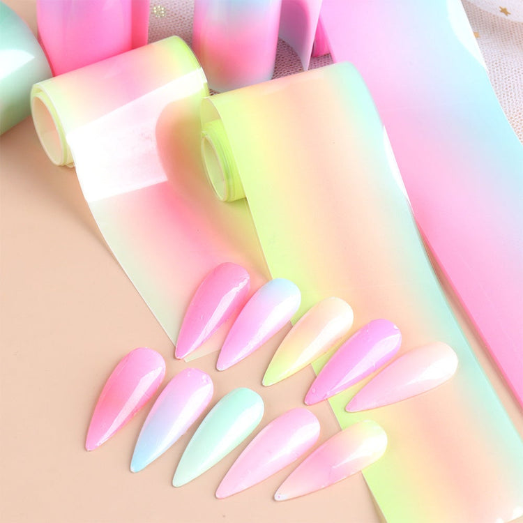 BOX Transfer Foils - Candy Neon ~ 10 ROLLS - NSI Australia