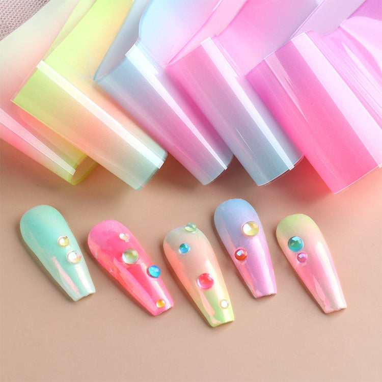 BOX Transfer Foils - Candy Neon ~ 10 ROLLS - NSI Australia