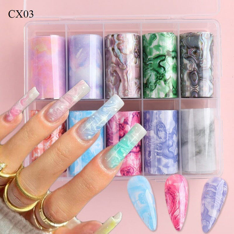 BOX Transfer Foils CX ~ 10 ROLLS - NSI Australia