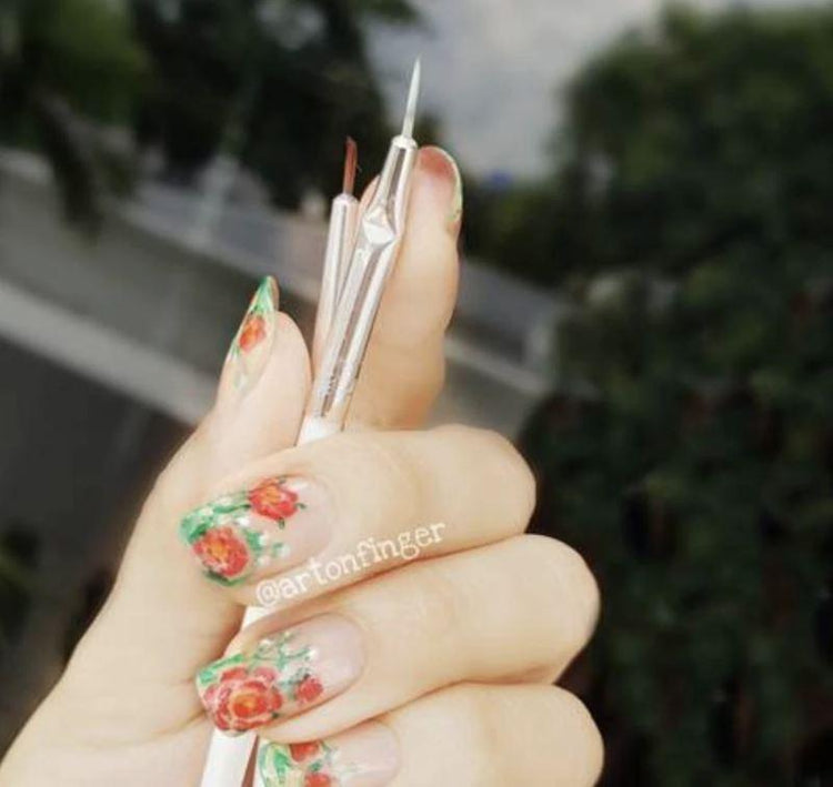 Brushes & Tools Nail Art Set 20pcs - NSI Australia