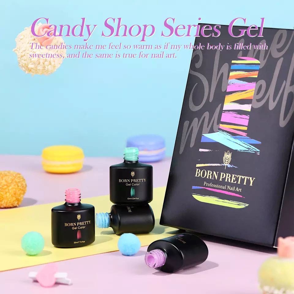Candy Shop Gel Polish 6 Colour Series BORN PRETTY - NSI Australia