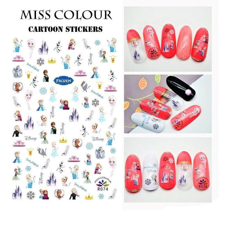 CARTOON Nail Art Stickers - NSI Australia
