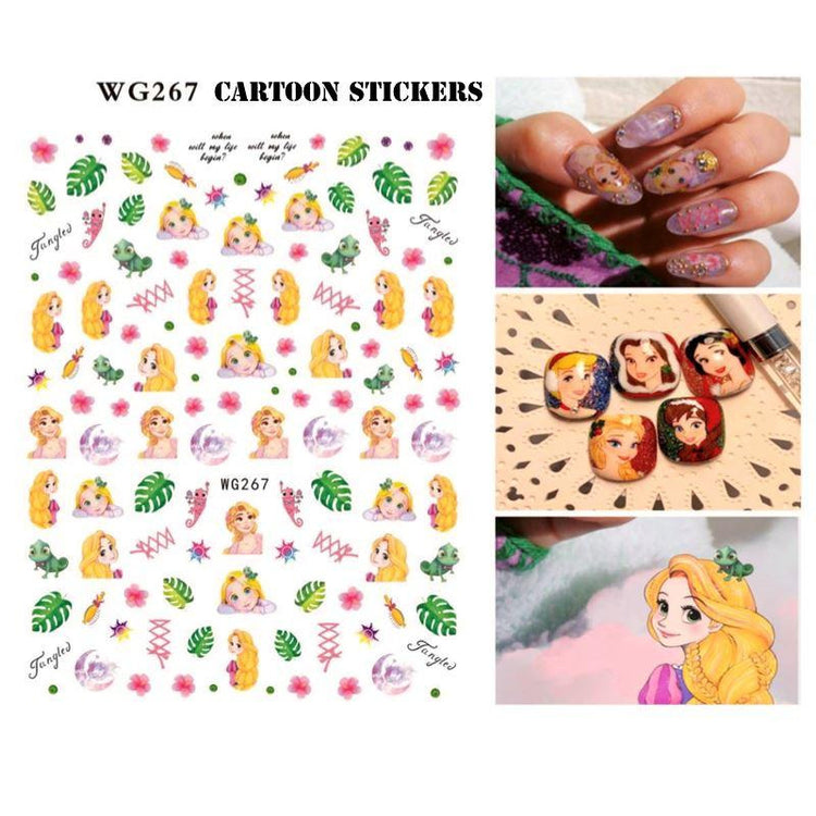 CARTOON Nail Art Stickers - NSI Australia