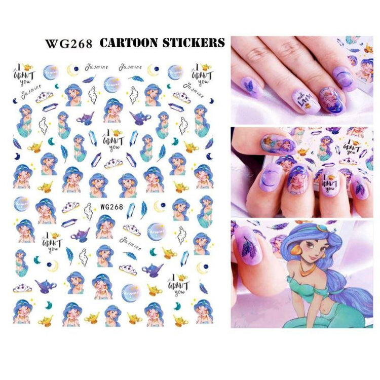CARTOON Nail Art Stickers - NSI Australia
