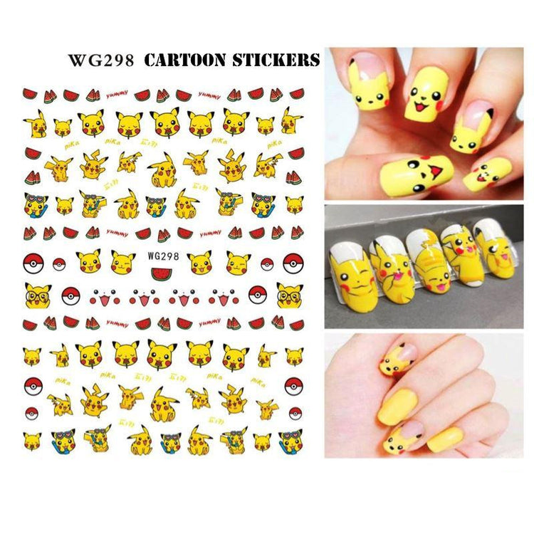 CARTOON Nail Art Stickers - NSI Australia