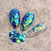 Chameleon Sequins Mix Colours Nail Art Tray - NSI Australia
