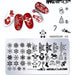 Christmas Nail Art Stamping Plates - NSI Australia