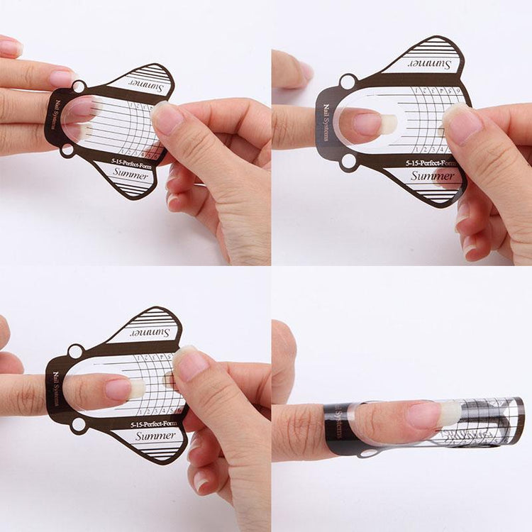 Clear Nail Forms - NSI Australia