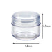 Clear Plastic Jar with Clear Lid (25gm) - NSI Australia
