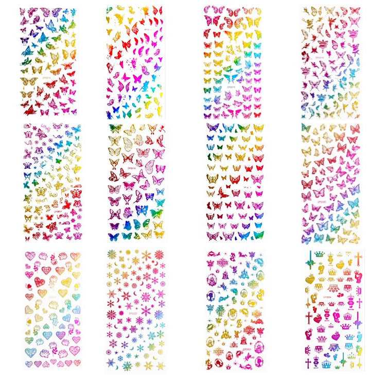 Crown Nail Art Stickers - NSI Australia