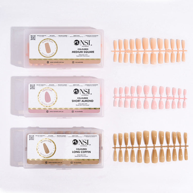 Coloured Gel Tips - NSI Australia