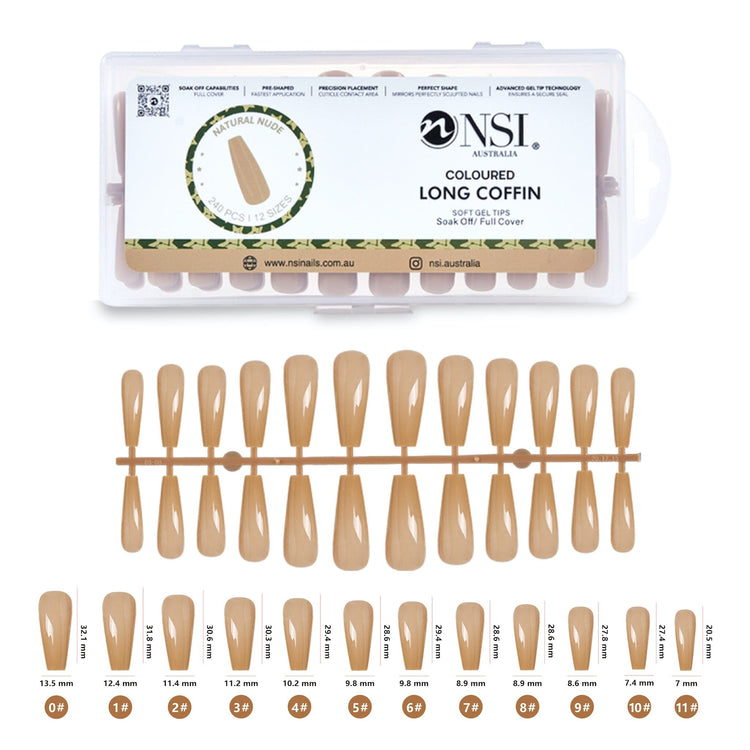 Coloured Gel Tips - NSI Australia