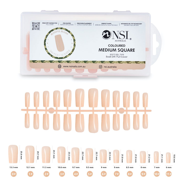 Coloured Gel Tips - NSI Australia