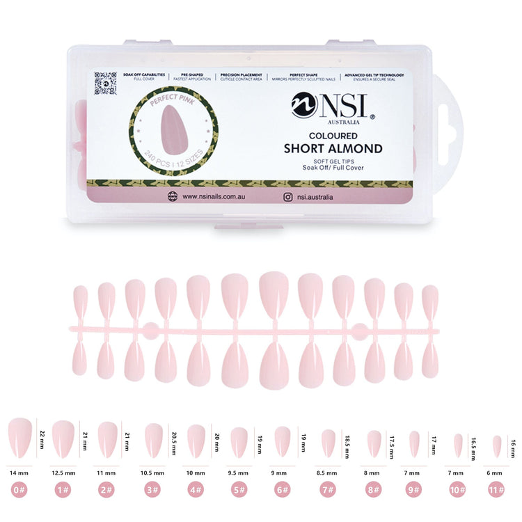Coloured Gel Tips - NSI Australia