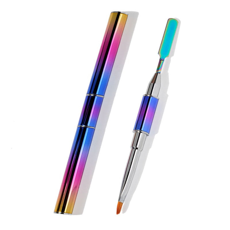 Colourful Gel Brush with Spatula Tool - NSI Australia