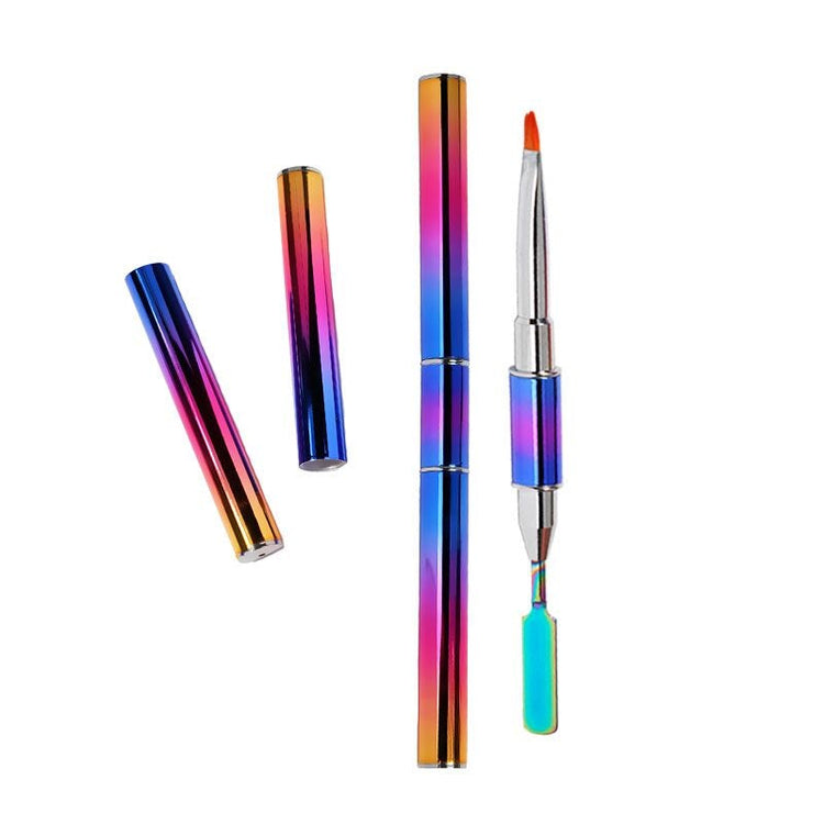 Colourful Gel Brush with Spatula Tool - NSI Australia