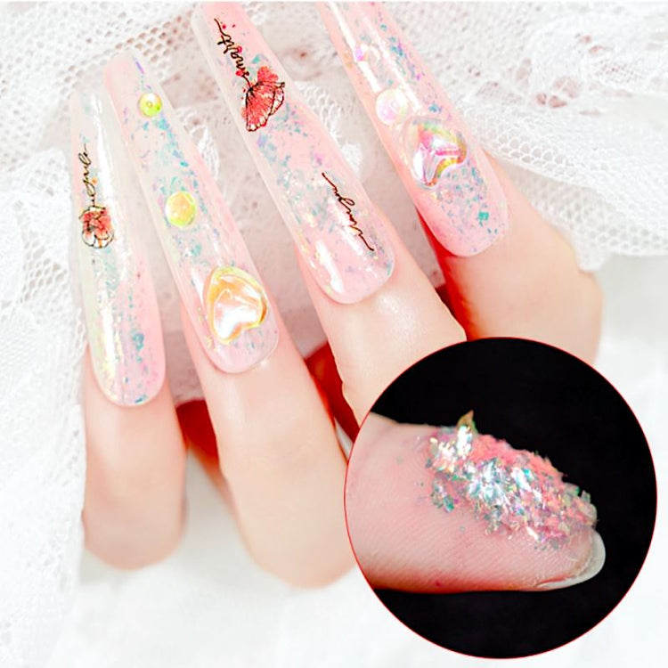 Colourful Nail Art Glitter Iridescent Flakes Sequins - NSI Australia
