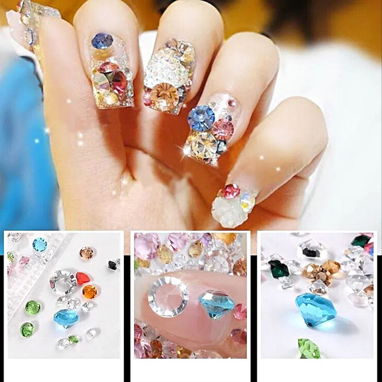 Colourful Rhinestones Crystal Mixed Sizes - NSI Australia