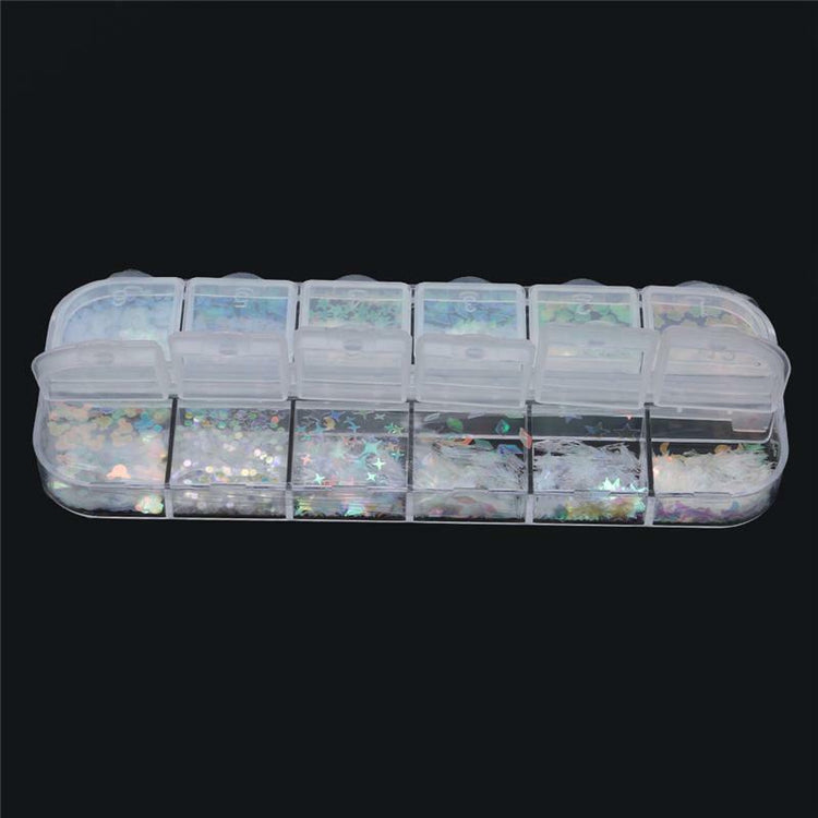 Aurora Sparkly Holographic Flakes Tray - NSI Australia