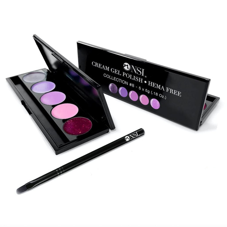 Cream Gel Polish 5in1 Colour Palette - NSI Australia
