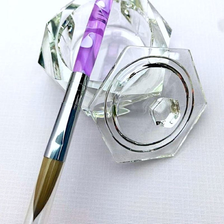 Crimped Kolinsky Acrylic Brush - NSI Australia