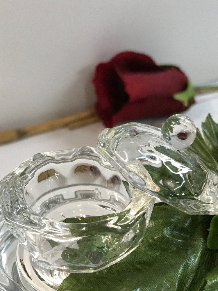 Crystal Glass Jar 10ml - Hexagonal Shape - NSI Australia