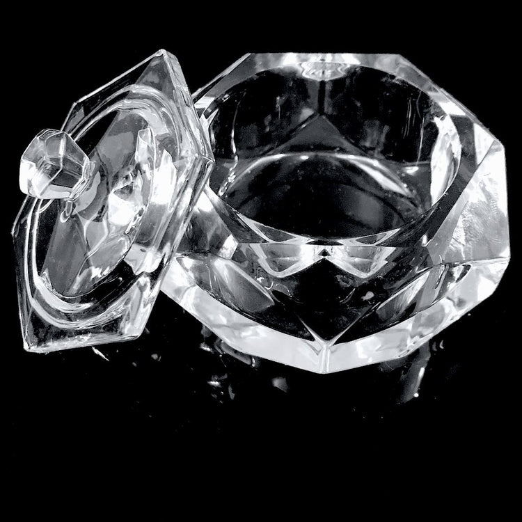 Crystal Glass Dappen Dish Jar 50ml - NSI Australia