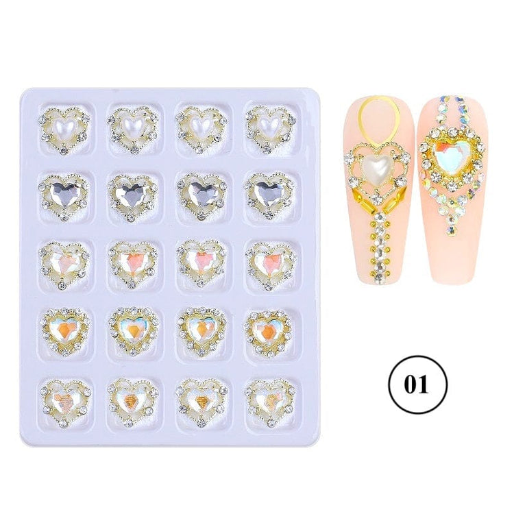 Crystal Jewellery 3D Charm 20pcs - NSI Australia