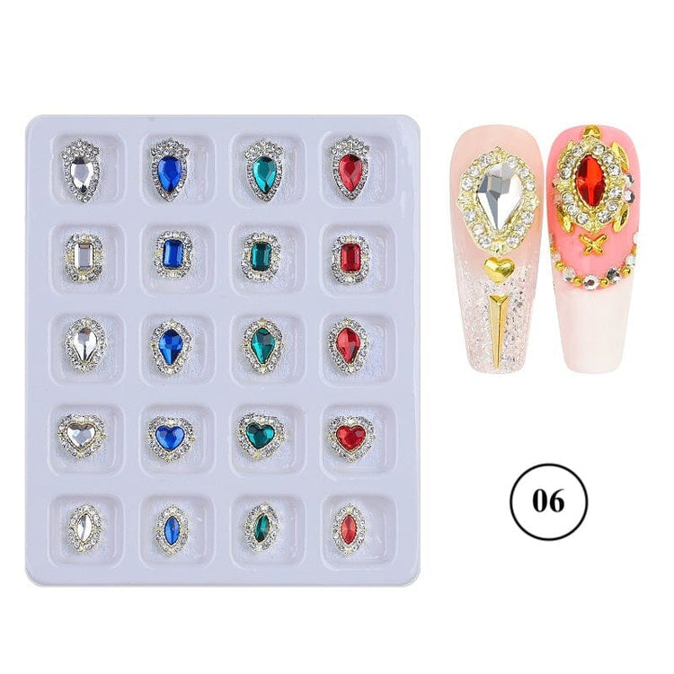 Crystal Jewellery 3D Charm 20pcs - NSI Australia