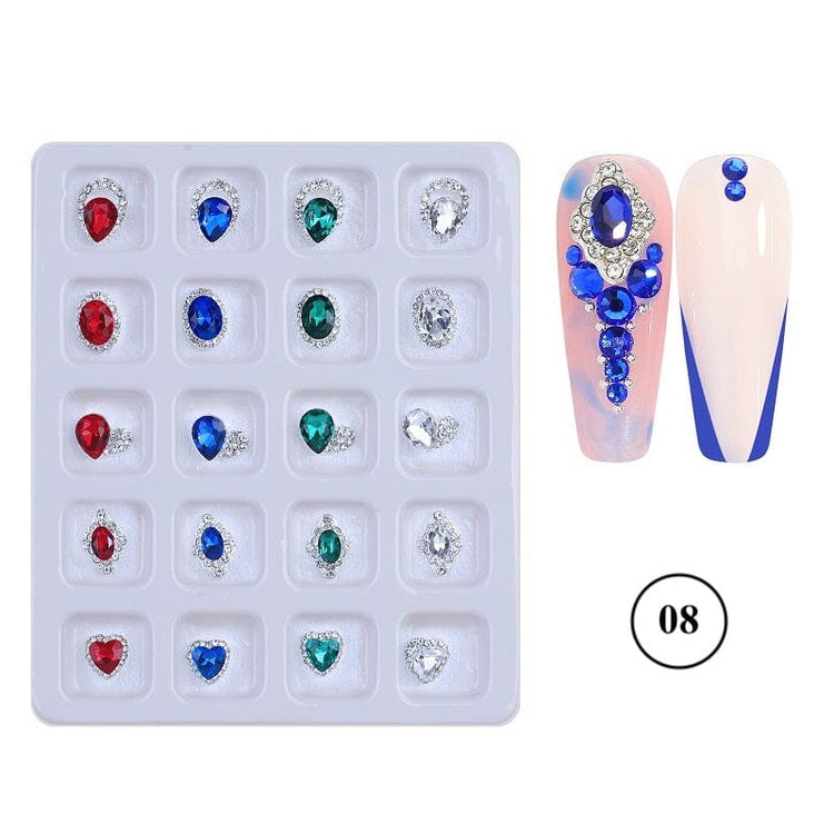 Crystal Jewellery 3D Charm 20pcs - NSI Australia