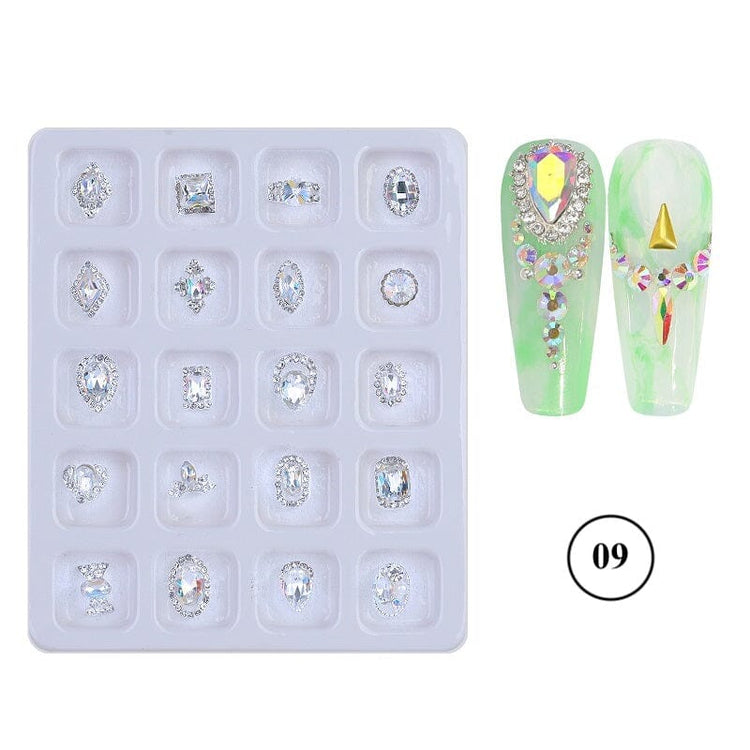 Crystal Jewellery 3D Charm 20pcs - NSI Australia