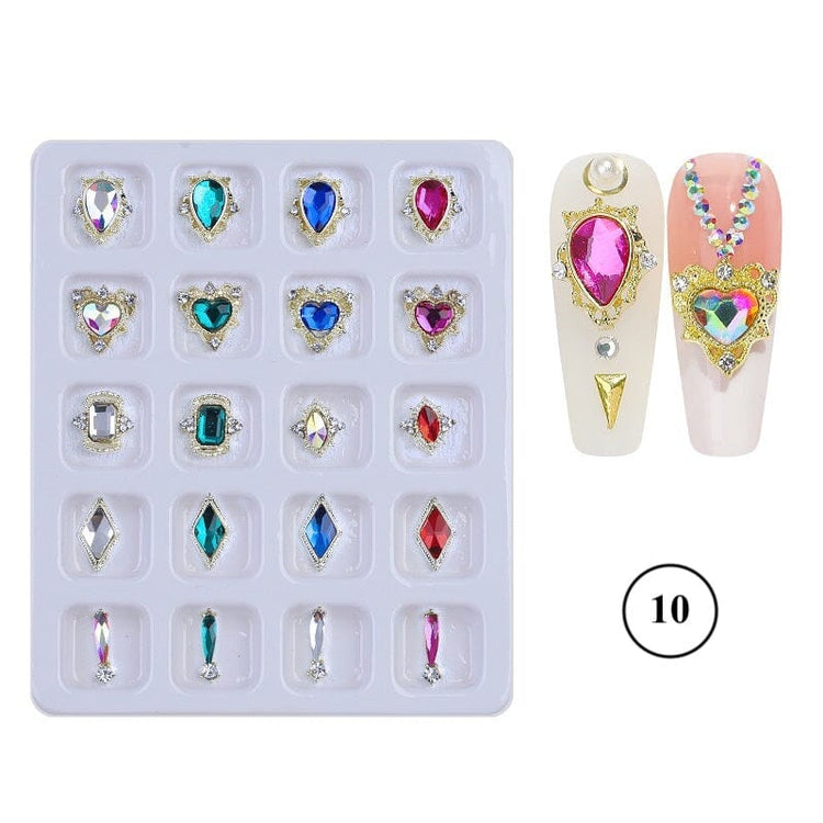 Crystal Jewellery 3D Charm 20pcs - NSI Australia