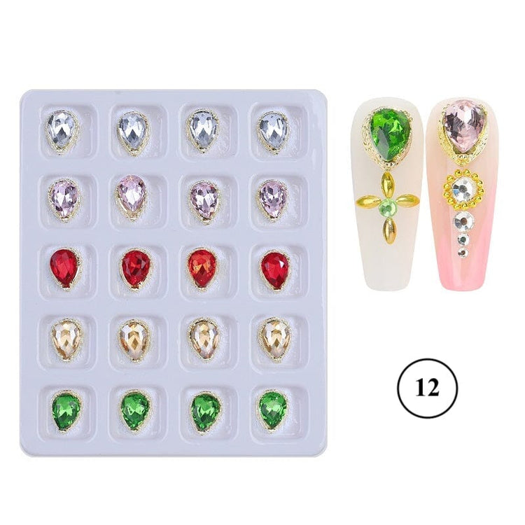 Crystal Jewellery 3D Charm 20pcs - NSI Australia