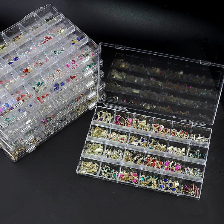Crystal Jewellery 3D Charm 24 Grid Box - NSI Australia